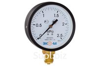 Манометр ЭКОМЕРА МД02-100мм 0..2,5МПа М20х1,5