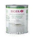 BIOFA (биофа) 8511 Color-Oil For Indoors. Арктика. Белое укрывистое масло. 10 л