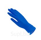 Перчатки (хозяйственные) виниловые неопудренные Medicom Safetouch Everstrong Vinyal PF, размер XL, синие