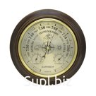 Настенный деревянный механический барометр "БМ-8/3" СМИЧ - барометр, термометр, гигрометр