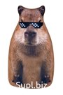 Anti-stress toy Capybara in glasses 30cm Item: MT30017