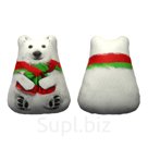 Anti-stress toy Polar bear with scarf 20 cm Item: МТ11026_conclusion