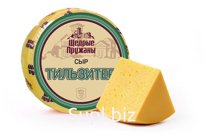 Сыр Тильзитер мдж 45 % цилиндр (товарный знак Щедрые Пружаны) Пружаны МК
