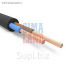 Кабель "ЭлектрокабельНН", КГтп, 2х0.75 мм2, 100 м, черный