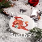 Вафельные картинки ТИГРЯТА d145мм,30штук
