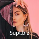 Серьги с жемчугом «Нежность» два кольца с бусинами, цвет белый в золоте