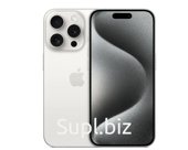 Смартфон Apple iPhone 15 Pro 256Gb, A3104, белый титан