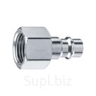 Переходник ЗУБР, профессиональный, 3/8"F - рапид штуцер