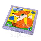 Фреска-картина из песка Десятое королевство "Мечтательный лисенок", картонная коробка