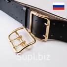 Ремень солдатский прошитый с юфтевой подкладкой