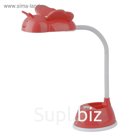 Настольная лампа NLED-434-6W-R, LED 6Вт, цвет красный