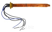 Блок ТЭН. Фланец 1, 1 / 2 "дюйма. 4,5 кВт. (медь)