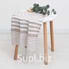 Полотенце - пештемаль пляжное LoveLife Marine, 75×170 см, 80% хл, 20% пэ, 190 г/м², мокко