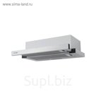 Вытяжка Lex HUBBLE 600 INOX, встраиваемая, 650 м3/ч, 2 скорости, 60 см серебристая