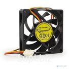 Gembird Вентилятор 70x70x15, втулка, 3pin, провод 25см D7015SM-3