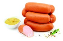 Продукт из мяса птицы. Колбасное изделие вареное. Шпикачки “Анкомовские” 2 сорт охлажденные