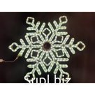 Светодиодная снежинка Rich LED, теплый белый, дюралайт на металлокаркасе, 70 см, 360 LED, 220 B.