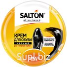 Крем для обуви Salton, для гладкой кожи, в банке, 50мл, черный