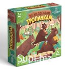 Развивающая игра «По медвежьим тропинкам», 161 карта, 5+