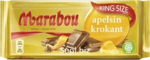 Шоколад «Marabou» Appelsinkrokant, 250 г