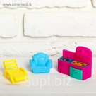 Набор мебели для кукол «Уютный дом», МИКС