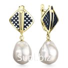 СЕРЕБРЯНЫЕ СЕРЬГИ 925 ПРОБЫ 52864