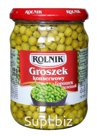 Горошек зеленый высший сорт "ROLNIK" 450гр.