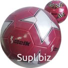 Мяч футбольный Meik-2000C 2-слоя, (бордо), TPU+PVC 2.7, 410-420 гр., машинная сшивка