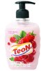 Жидкое мыло д/рук «Teon»фл.+ дозатор 500мл Малина