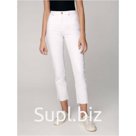 Джинсы укороченные женские Conte Elegant Straight Leg, размер S, цвет white