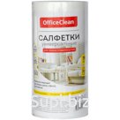 Салфетки универсальные OfficeClean, 20*22см, 70шт., в рулоне, 0,045г/м2