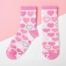 Носки детские KAFTAN «Сердечки», размер 16-18, цвет розовый