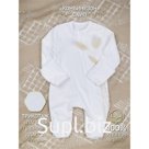Комбинезон на молнии детский Fashion, рост 86 см, цвет молочный