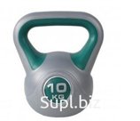 Гиря пластиковая ZS-10 10 кг, бирюзовый
