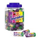 Жевательная конфета Mentos мини радуга, банка 10 г