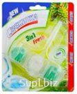 Освежитель - Блистер WC "Свежинка" 3 in 1 Fresh  Pine  40 гр