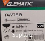 Дюбель фасадный с шайбой T6 Elematic 14X70 (25 шт)