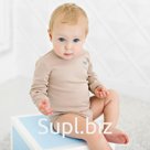 Боди с длинным рукавом, рост 56 см