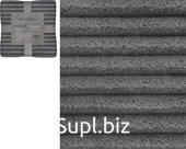 Decorative bedspread "Striped flannel", 180x200cm, density 250g/m2