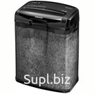 Уничтожитель документов Fellowes M-7Cm, 4 ур. секр. 4х35мм, 7 лист, 13л, скрепки, скобы, карты