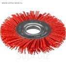 Щетка дисковая "ЗУБР" 35160-100_z01, для УШМ, нейлоновая, абразивное покрытие, 22.2х100 мм