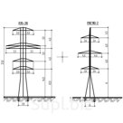 Промежуточные опоры для ЛЭП 1.8x15x1690 мм П35 Типовой проект 3078тм-т.7