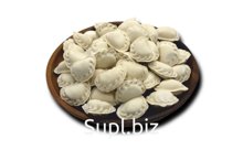 Вареники квашеная капуста с салом машинная лепка