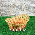 Корзинка «Признание», для шампанского, с ручкой, 40×30×15/10 см, бамбук