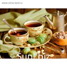 Картина на холсте Канвас Постер "Фисташковый макарунс" 60/80