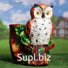 Фигурное кашпо "Сова" 29х35см