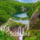 Фотообои  Плитвицкие озера 2,7х2,7 м (из 3 листов)