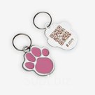 Новинка! Адресник для животных QR Pet Search "Лапка"