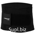 УЦЕНКА Пояс на талию ONLYTOP fitness, размер L-XL, для похудения, чёрный