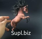 Скульптура «Лошадь на дыбах коричневая» - изготовление на заказ